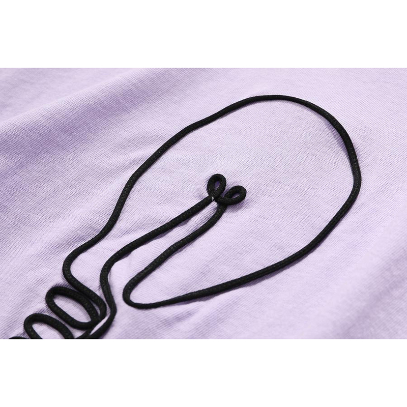 Half Sleeve Bulb Ebroidered Crop Top